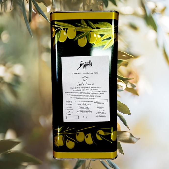 STELLA d'Argento Itri Provincia Latina Italia, bidon métallique de 5 litres