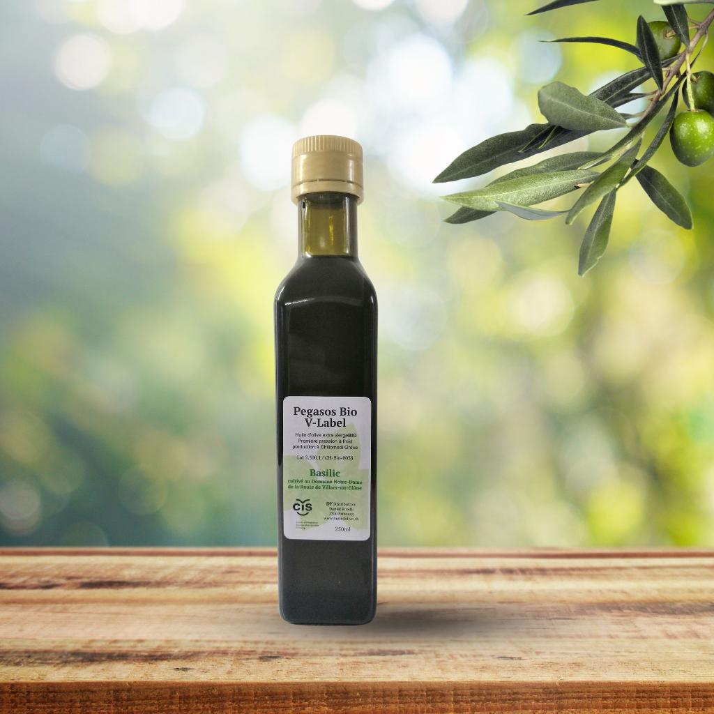 PEGASOS Bio V-Label de Tenea BASILIC cultivé par l'Atelier vert du CIS