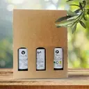 Coffret de 3x 250 ml, huiles d'olive aux herbes/plantes à choix