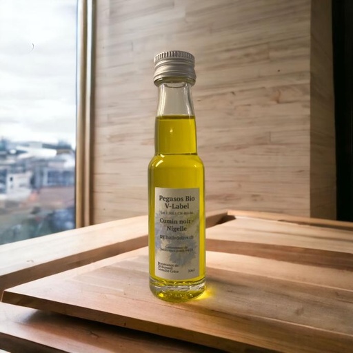 PEGASOS Bio - Graines de CUMIN Bio infusées (nigelle)