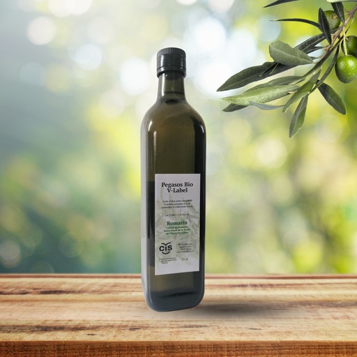 PEGASOS Bio V-Label de Tenea ROMARIN cultivé par l'Atelier vert du CIS